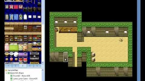 RPG Maker VX - Indoor Island 2 Mapping Tutorial
