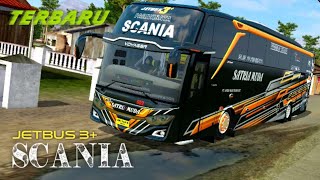 Satria Muda Jetbus 3+ SHD SCANIA Bussid screenshot 1