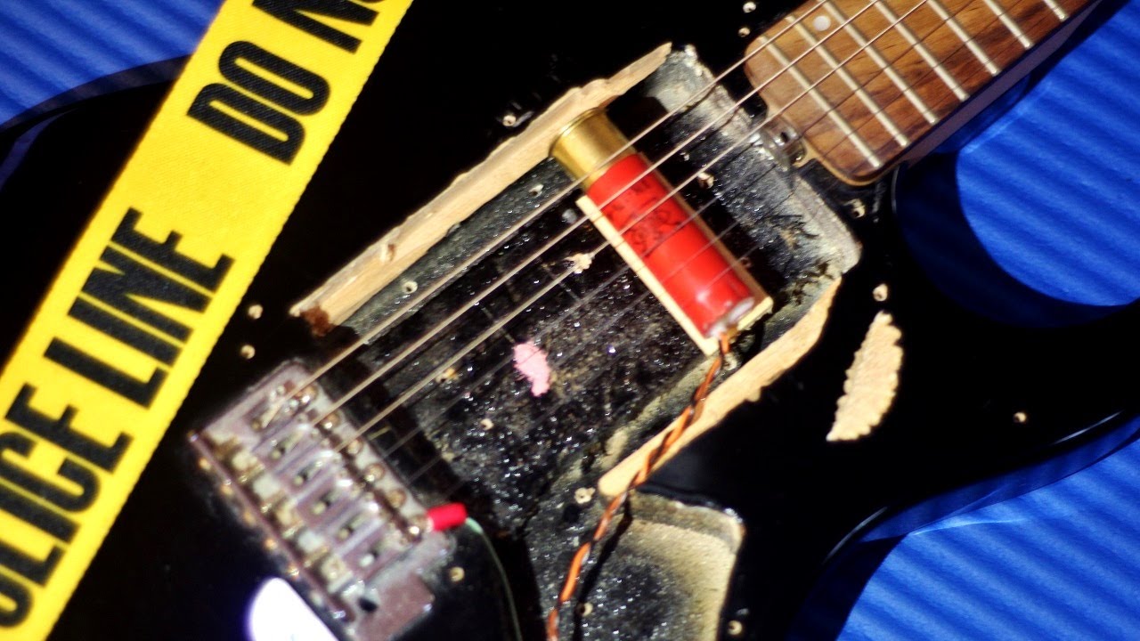 DIY Lipstick Guitar Pickup from Shotgun Shell (Full Build + Demo