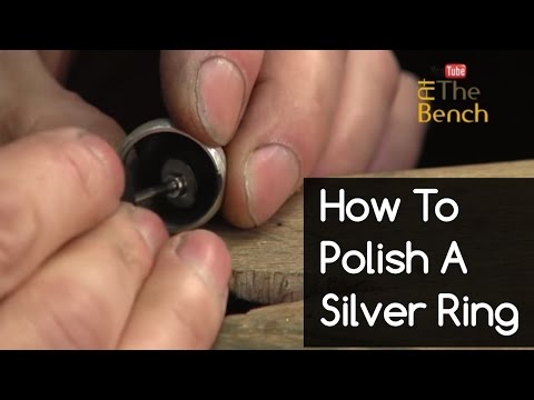 How To Polish A Silver Ring - Making a Silver Ring - Making Your Own Jewellery