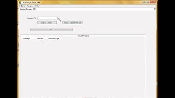 Backing up Lab Manager v7
