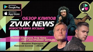 ZVUK - Обзоры Клипов | Филипп Киркоров, Николай Басков - Ibiza | Егор Крид - Цвет настроения чёрный ZVUK - Обзоры Клипов | Филипп Киркоров, Николай Басков - Ibiza | Егор Крид - Цвет настроения чёрный