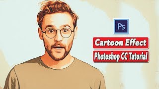 1 Minute Photoshop|How To Create A Cartoon Effect screenshot 3