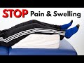 3 Easiest Ways to STOP Leg/Foot Pain and Swelling (at Home) without Exercising