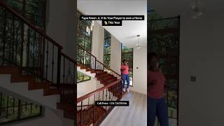 Beautifully Done Staircase and a Floor To Ceiling Windows. Newly Built 4 Bedrooms Triplex For SALE