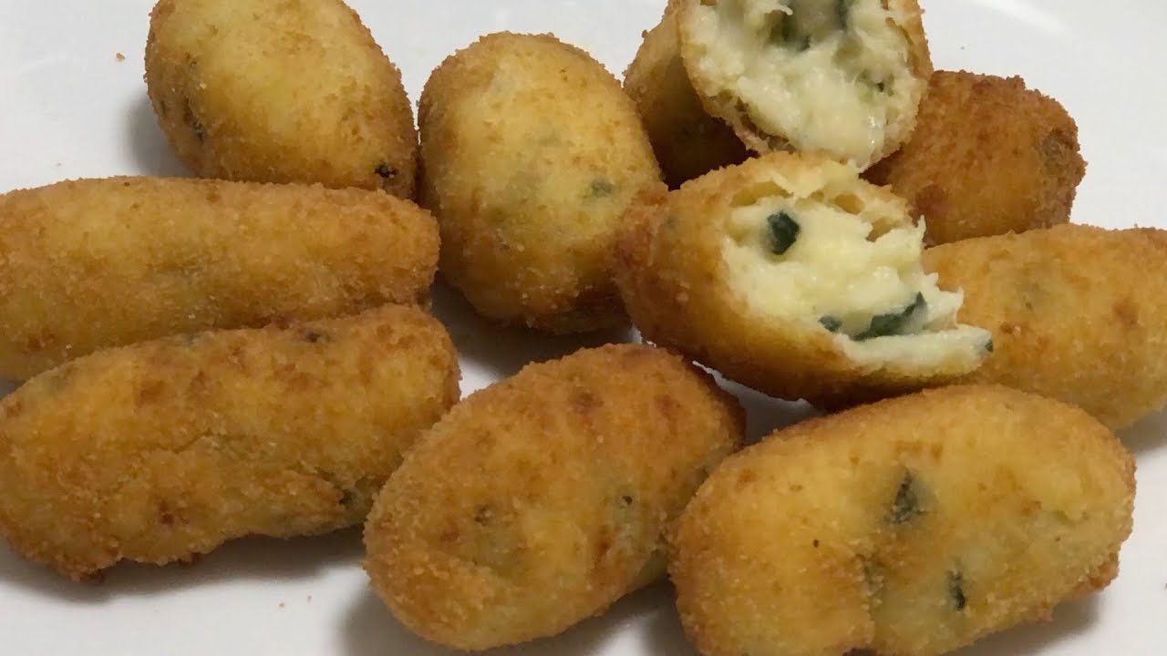 Receta de Croquetas de Calabacín en Monsieur Cuisine Connect YouTube