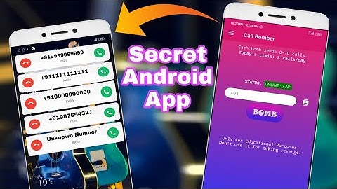 Call Bomber | Make unlimited missed calls messages in one click | Missed call messages prank app