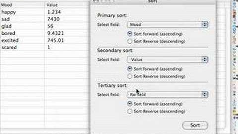 HanDBase 4 Tutorial: Sort Records w/ HDB Desktop for Mac