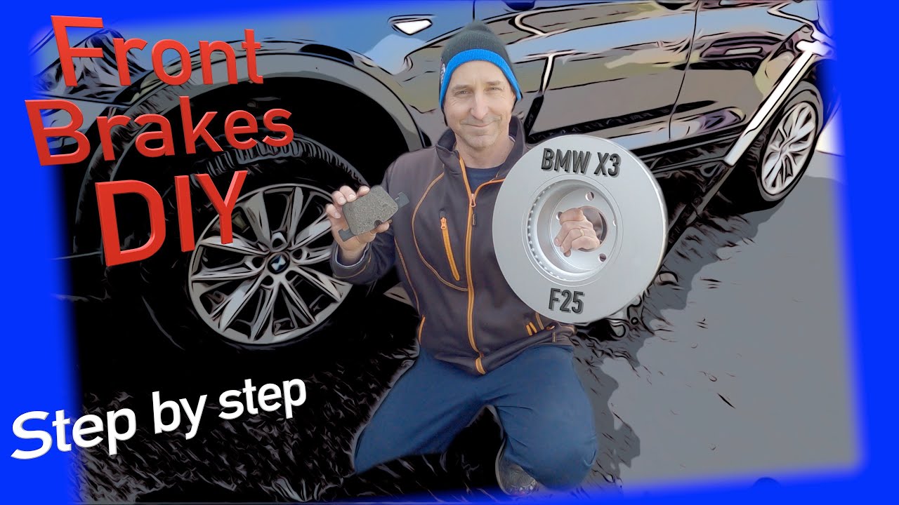 F25 X3 How To Replace BMW Front Brake Pads Rotors And Sensor f25-x3-how-to-replace-bmw-front-brake-pads-rotors-and-sensor