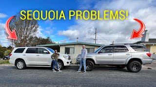 BOTH Toyota Sequoias Have Some Serious PROBLEMS!