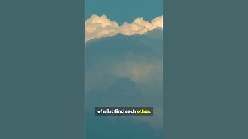 How Raindrops Form From Clouds #shorts #funfacts #water #facts #rain #clouds #weather #usa #truvenor