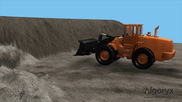 Wheel loader virtual environment