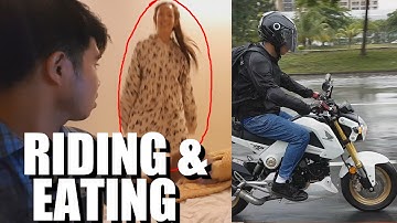 Saigon Street Food on a Rainy Day - Nothing to do but RIDE & EAT - LOOSE LIFE #11