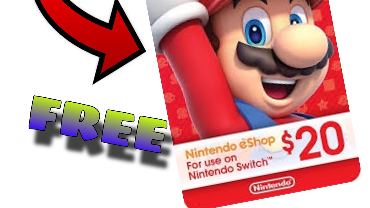 FREE $20 NINTENDO ESHOP DIGITAL CODE CONTEST - YouTube