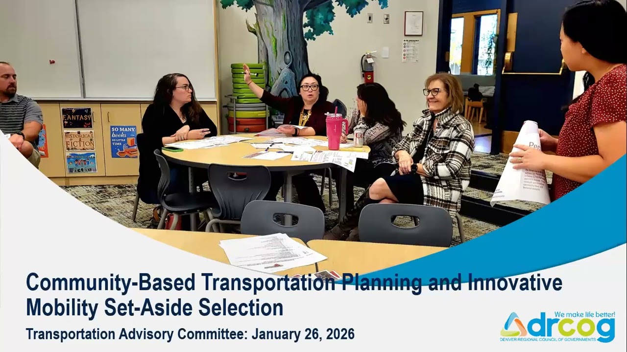 DRCOG | Transportation Advisory Committee meeting January 26, 2026