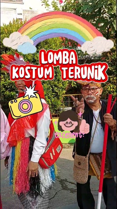 LOMBA KOSTUM TERUNIK #shorts #lomba17an #lombaagustusan #lombaseru #kostum #kostumkarnaval #unik