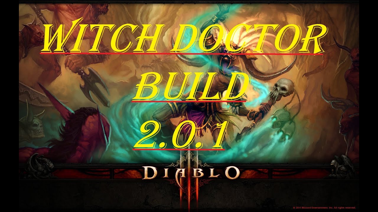 D3 Patch 2.0.1 Insane DPS WD Build