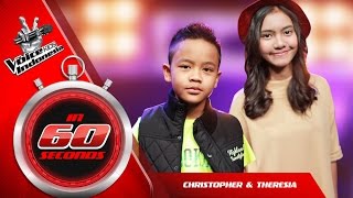 Christopher & Theresia | The Blind Auditions | The Voice Kids Indonesia GlobalTV 2016