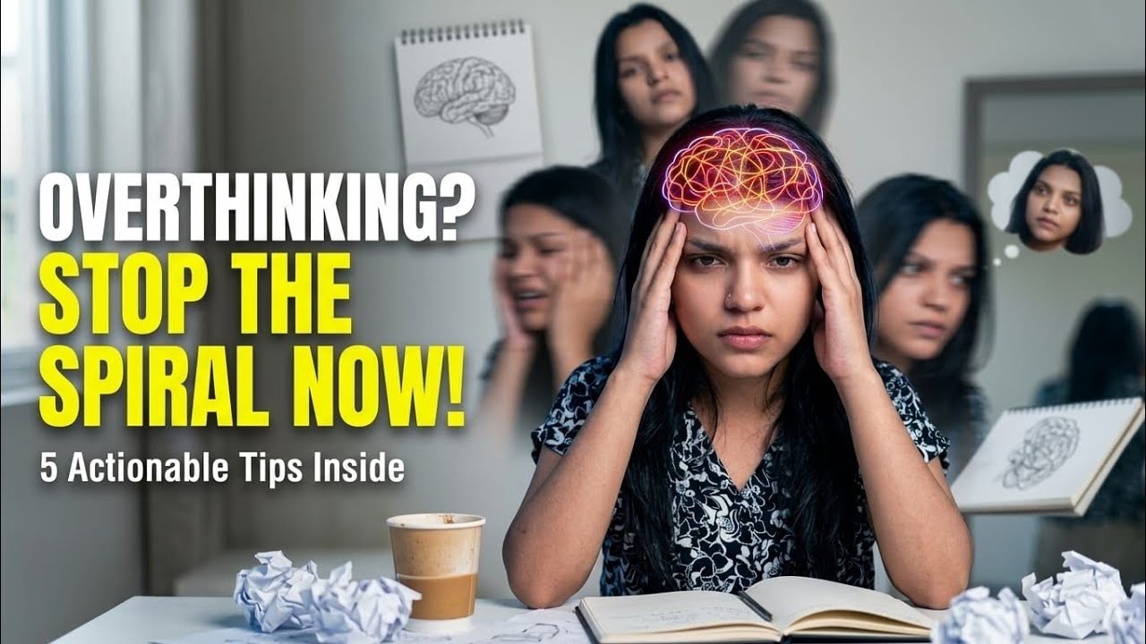 “Overthinking Is Ruining Your Life (Here’s How to Stop)”🔴 5 Ways To ...