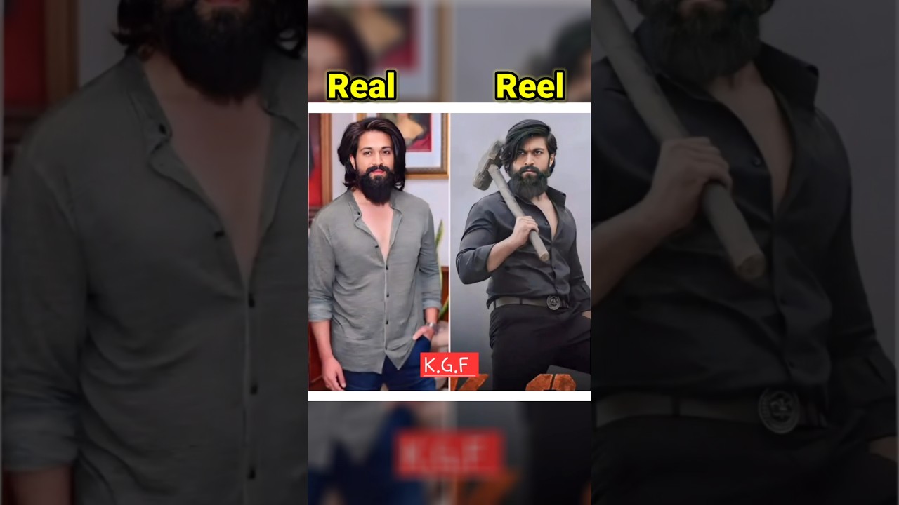 Top 10 Actors movie acting Reel 🆚️ Real 