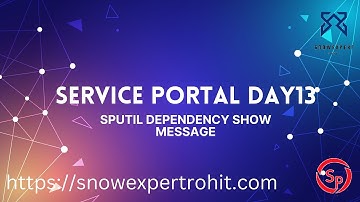 Service Portal D13 - spUtil show info and error message in client script