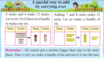 a special way to add by carrying over std 2 class 2 mathematics | iytta dusri semi maths |semi gnit
