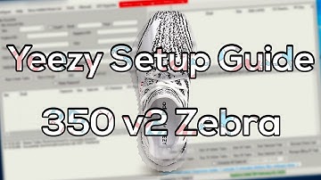 Yeezy Setup Guide - 350 Boost Zebra How to Cop on AIOBOT
