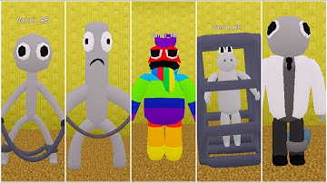 5 new Rainbow Boss in Backrooms Morphs