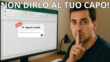 Excel Agent Mode: la NUOVA AI che lavora al posto tuo