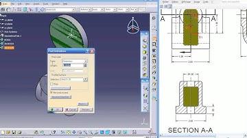 CATIA V5 Tutorial - Multibody part - 2/3