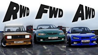 ᴅʀɪғᴛ ᴏɴ RWD FWD ᴀɴᴅ AWD | ʙᴇᴀᴍɴɢ ᴅʀɪᴠᴇ