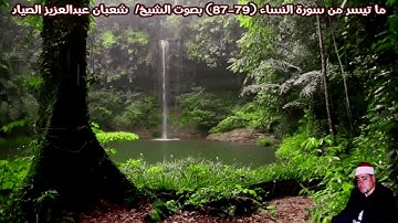 ما تيسر من سورة النساء (79-87) بصوت الشيخ/  شعبان عبدالعزيز الصياد
