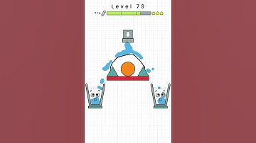 Happy Glass - Level 79. Three Stars Solution. Gameplay Walkthrough