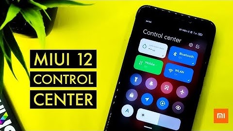 Get MIUI 12 Control Center On MIUI 11 For Any Xiaomi Phone ft POCO F1