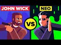 John Wick vs Neo - Which Keanu Reeves Character Would Win? (John Wick & The Matrix Movies)