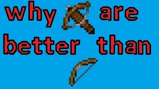Minecraft why crossbows are better than infinity bows
