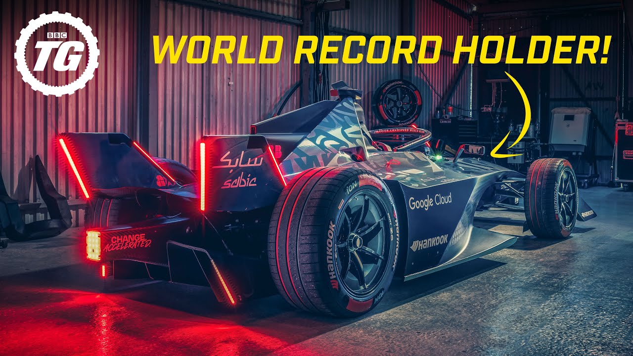 Derestricted £1.3m, 200mph Formula E Car | Top Gear