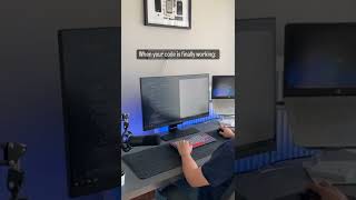 When the Code is Finally Working😎😂