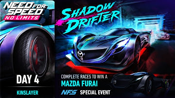Day 4 (Kinslayer) - Mazda Furai | Need For Speed: No Limits