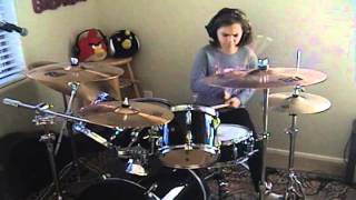 The Offspring &quot;Gone Away&quot; a drum cover by Emily