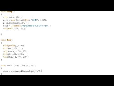 0702  Видеоуроки по arduino  i2c и processing