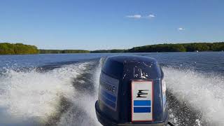 1st Lake Test- 1978 Evinrude 150