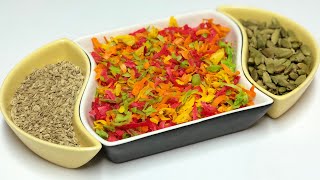 How to Make Colorful Coconut Flakes | Food Fanatix
