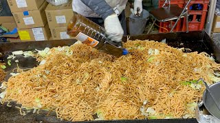 japanese street food - fried noodles YAKISOBA  焼きそば