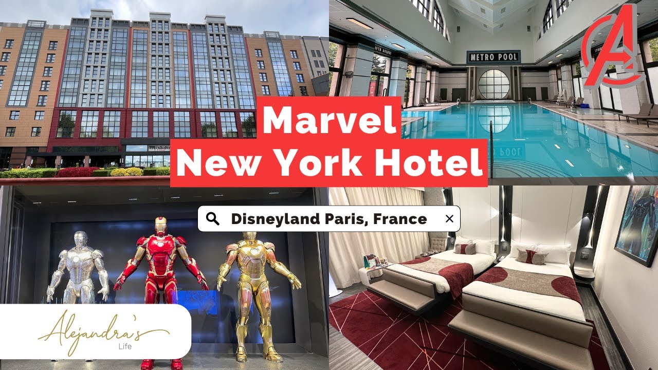 Marvel New York Hotel Room at Disneyland Paris