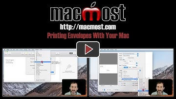Printing Envelopes With Your Mac (#1559)