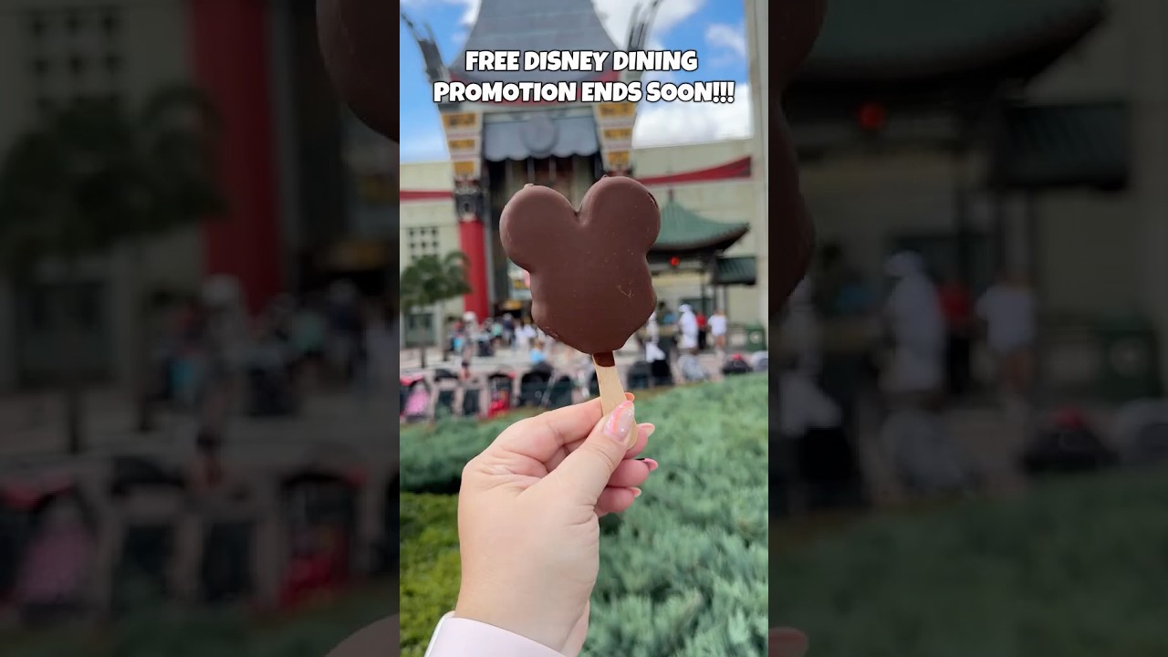 Disney FREE Dining Promotion Ends Soon! 
