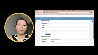 Creating assignment in Moodle Profile