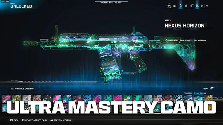 How To Unlock SECRET NEXUS HORIZON Ultra Mastery Camo! (ALL 15+ FREE Season 1 Animated Camos) - BO7
