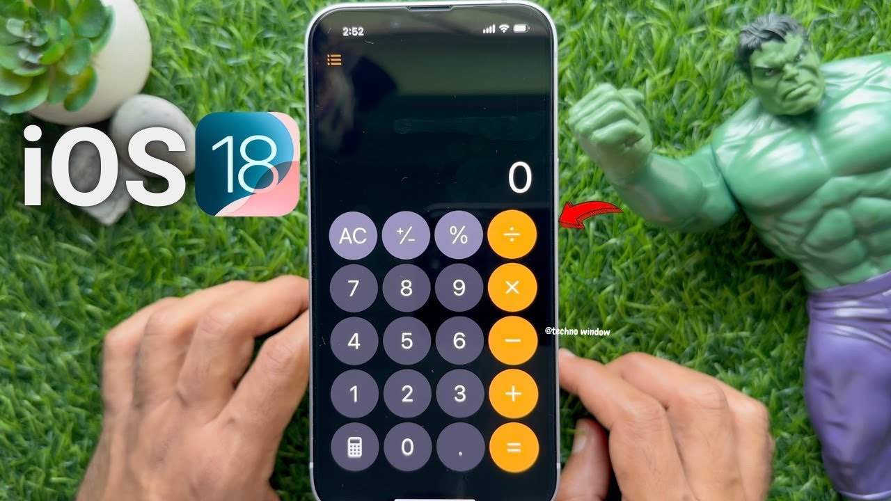 How to Use the Calculator app on iPhone (iOS 18 update) - YouTube